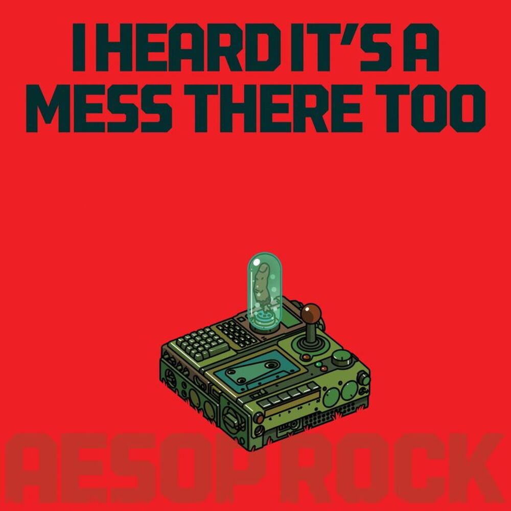 Aesop Rock - I Heard It's a Mess There Too - Red  LP LP